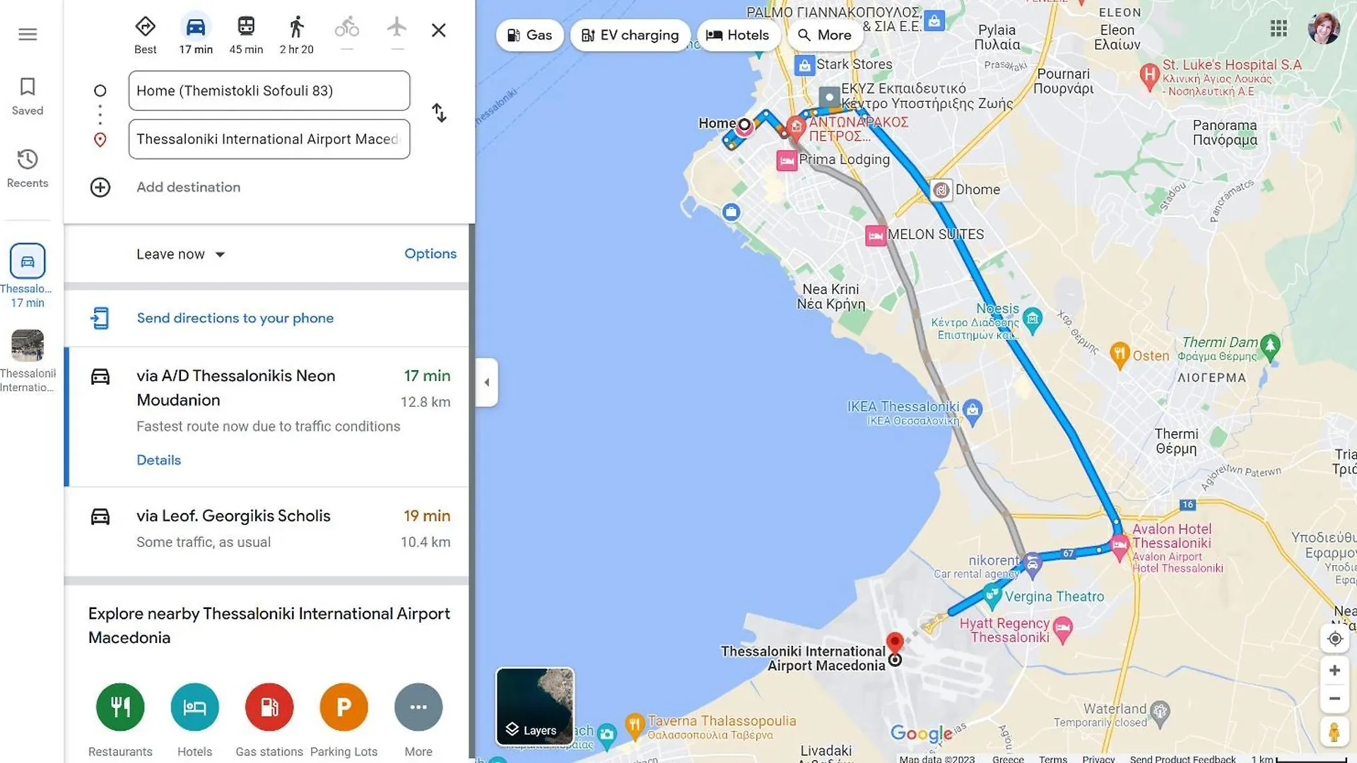 Seafront Family Apartment & Free Parking, The Cruiseflat Thessaloniki